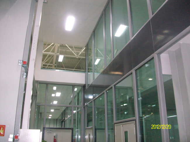 Noise reduction utility model patents glass wall partition newspaper photo